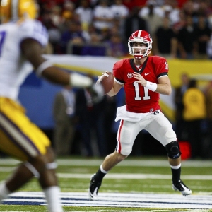 Georgia Bulldogs quarterback Aaron Murray