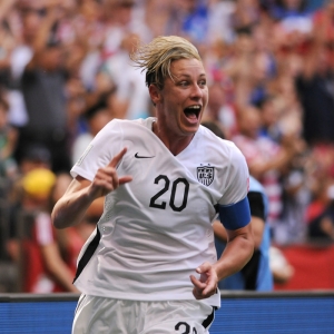 Abby Wambach of Team USA soccer