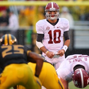 Alabama Crimson Tide quarterback AJ McCarron