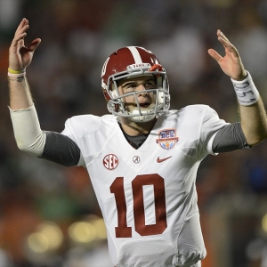 Alabama quarterback A.J. McCarron