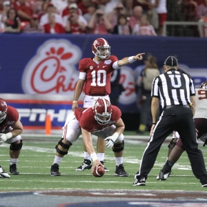 Alabama quarterback AJ McCarron