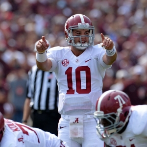 Alabama Crimson Tide quarterback AJ McCarron