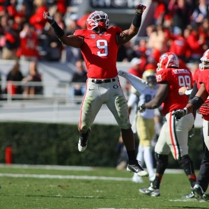 Alec Ogletree of the Georgia Bulldogs