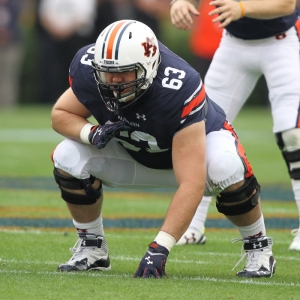Auburn Tigers offensive lineman Alex Kozan