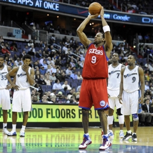 Philadelphia 76ers shooting guard Andre Iguodala