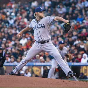 San Diego Padres starting pitcher Andrew Cashner