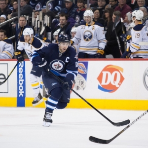 Andrew Ladd of the Winnipeg Jets