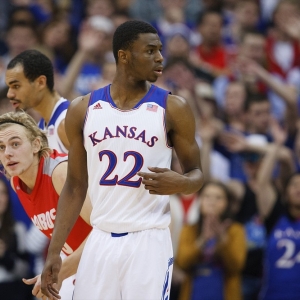 Kansas Jayhawks guard Andrew Wiggins