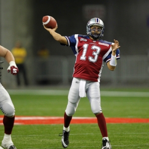 Montreal Alouettes' quarterback Anthony Calvillo