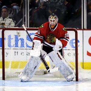 Chicago Blackhawks goalie Antti Niemi