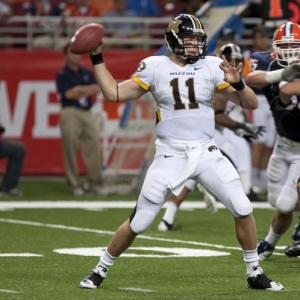 Missouri quarterback Blaine Gabbert (11).