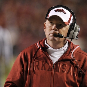 Former Arkansas head football coach Bobby Petrino