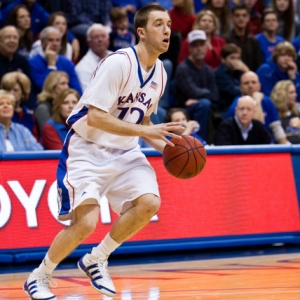 Kansas Jayhawks guard Brady Morningstar