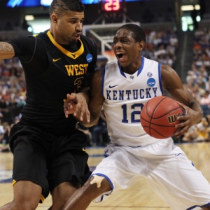 Guard (12) Brandon Knight of the Kentucky Wildcats