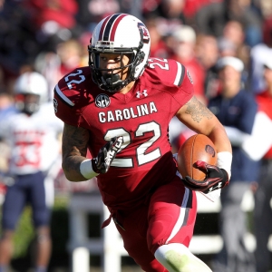 South Carolina Gamecocks running back Brandon Wilds