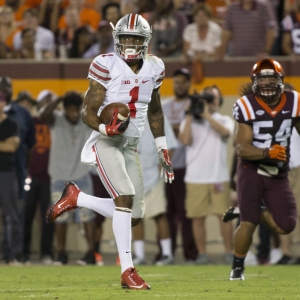 Wide receiver Braxton Miller of the Ohio State Buckeyes