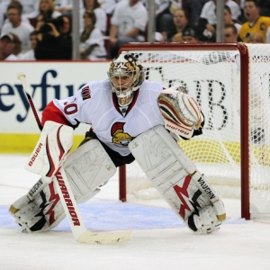 Ottawa Senators goalie Brian Elliott