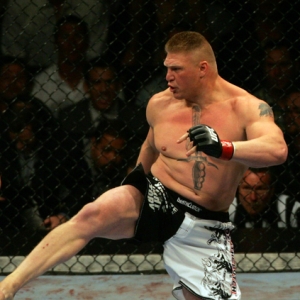 UFC Heavyweight fighter Brock Lesnar