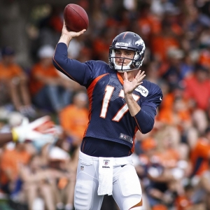 Denver Broncos quarterback Brock Osweiler