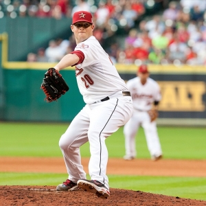 Houston Astros starting pitcher Bud Norris