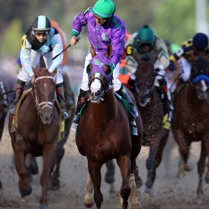 California Chrome and Jockey Victor Espinoza