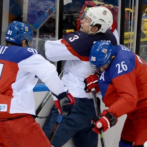 USA defenseman Cam Fowler