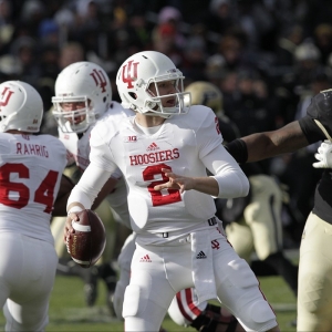 Indiana Hoosiers quarterback Cameron Coffman