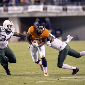 University of Virginia Cavaliers wide receiver Canaan Severin