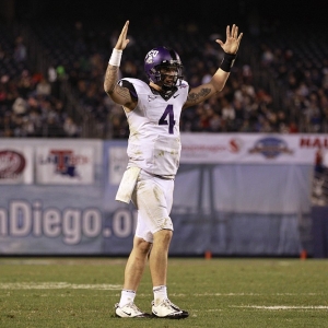 TCU Horned Frogs quarterback Casey Pachall