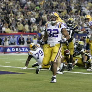 LSU running back Charles Scott (32).