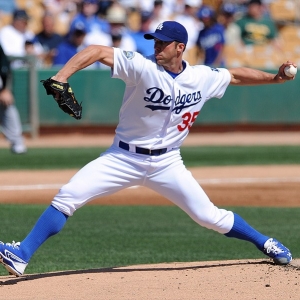 Chris Capuano of the Los Angeles Dodgers