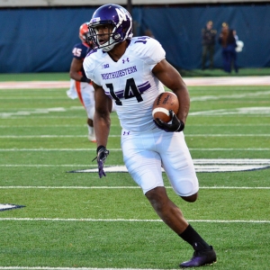 Northwestern wide receiver Christian Jones 