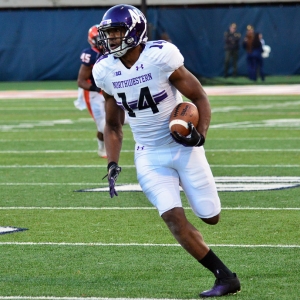 Northwestern wide receiver Christian Jones
