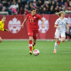 Team Canada's Christine Sinclair