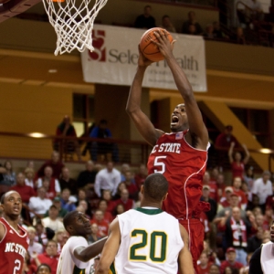 C.J. Leslie of the NC State Wolfpack