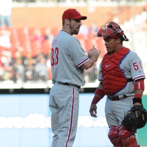 Philadelphia Phillies starting pitcher Cliff Lee