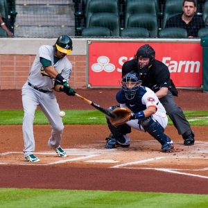 Oakland Athletics center fielder Coco Crisp