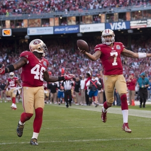 San Francisco 49ers quarterback Colin Kaepernick