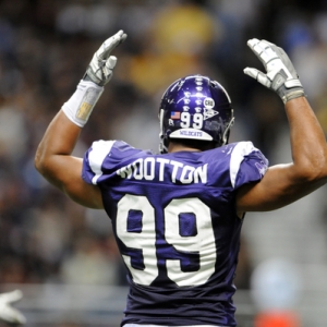 Northwestern football junior defensive end Corey Wootton.