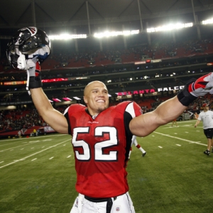 Atlanta Falcons linebacker Coy Wire.