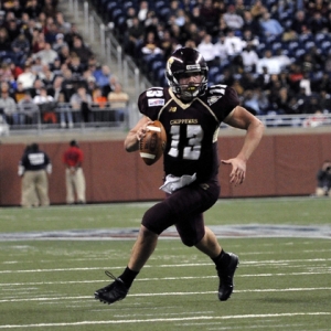 Central Michigan quarterback Dan LeFevour.