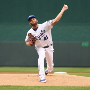 Kansas City Royals starting pitcher Danny Duffy