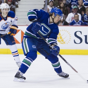 David Booth of the Vancouver Canucks