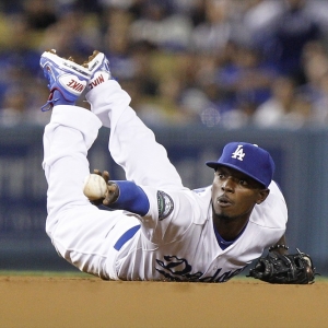 Los Angeles Dodgers shortstop Dee Gordon