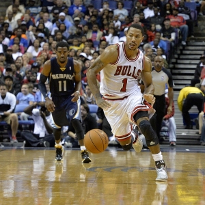 Chicago Bulls point guard Derrick Rose