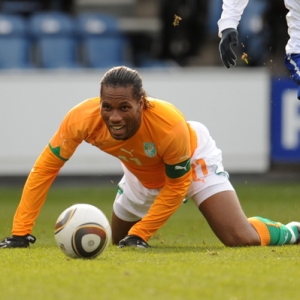 Didier Drogba of the Ivory Coast