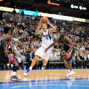 Dallas Mavericks forward Dirk Nowitzki.