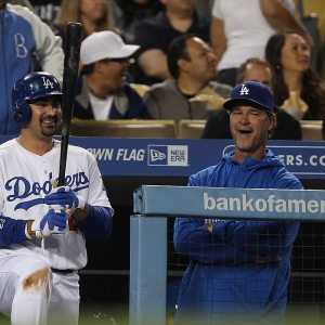 Los Angeles Dodgers manager Don Mattingly