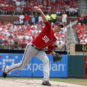 Washington Nationals starting pitcher Doug Fister