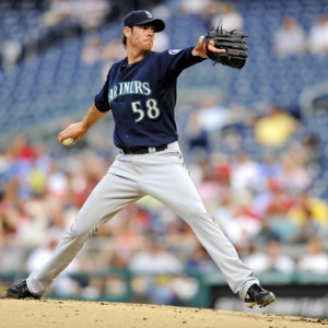 Seattle Mariners pitcher Doug Fister